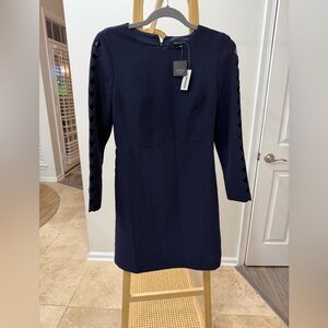 Club Monaco Edni Dress- Deep Saphire Blue
